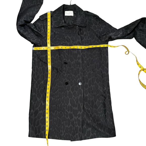 Sandro Paris Leopard Animal Print Jacket/coat Size 40 USA L - Picture 9 of 13